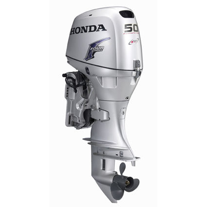 Honda 50hp Outboard, Honda BF50 LRTU, Long Shaft, Remote Control, Power