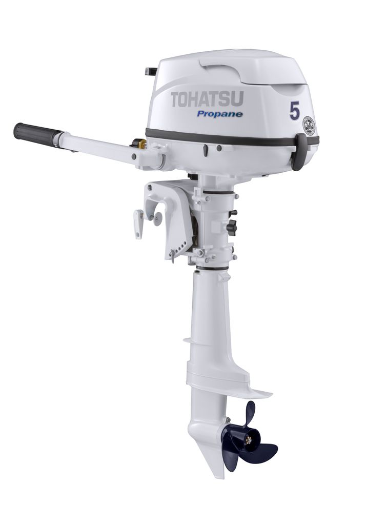 Tohatsu MFS5C propane outboard Glasgow and Clyde Outboard Services