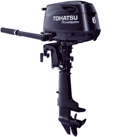 Tohatsu Outboard Engines 3.5 and 6HP