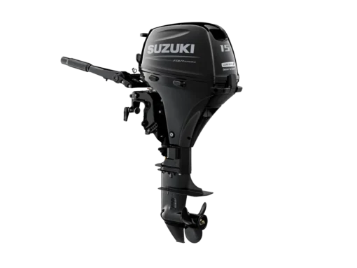 Suzuki Outboard DF15hp EFI, Long Shaft, Remote Control, Electric Start, Power Tilt