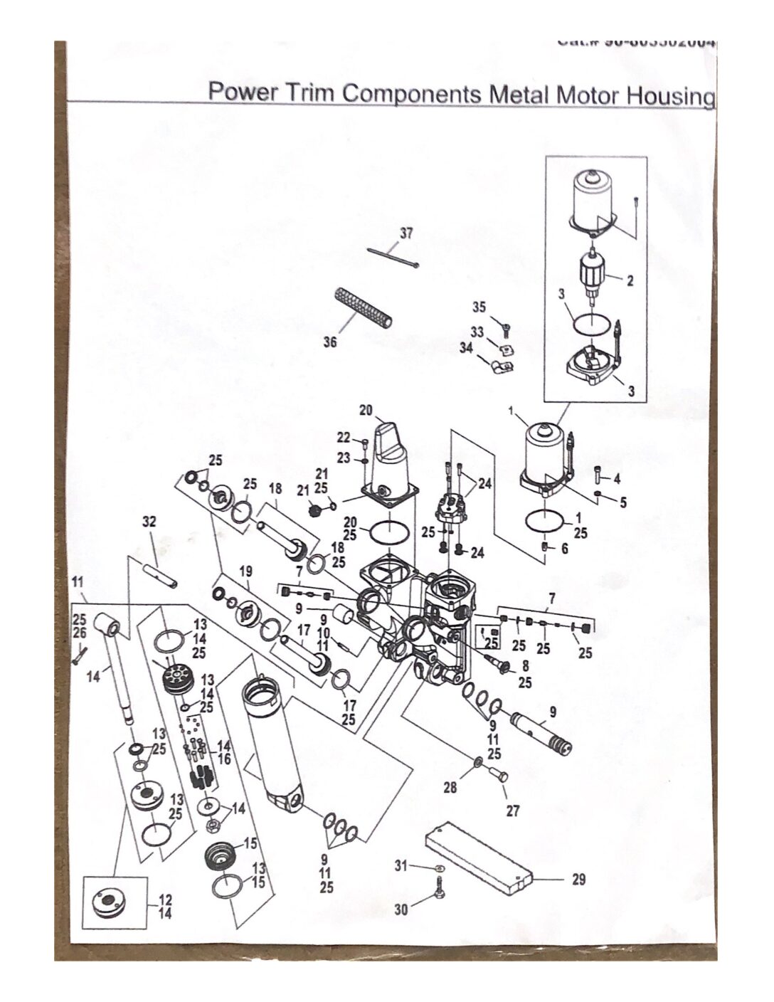 Used Outboard Engine Parts Clyde Outboard Services