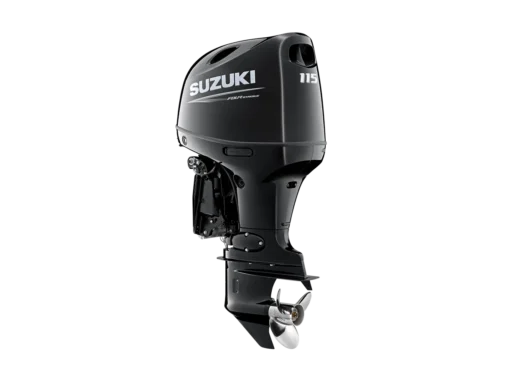 Suzuki Outboard DF115hp Long Shaft, Remote Control, Electric Start, PTT (Drive by Wire)