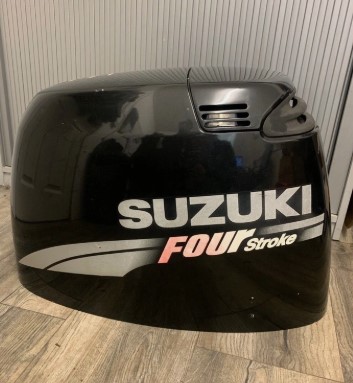 Used Suzuki DF90hp 4-Stroke Outboard Engine Cowling/Hood - Image 2