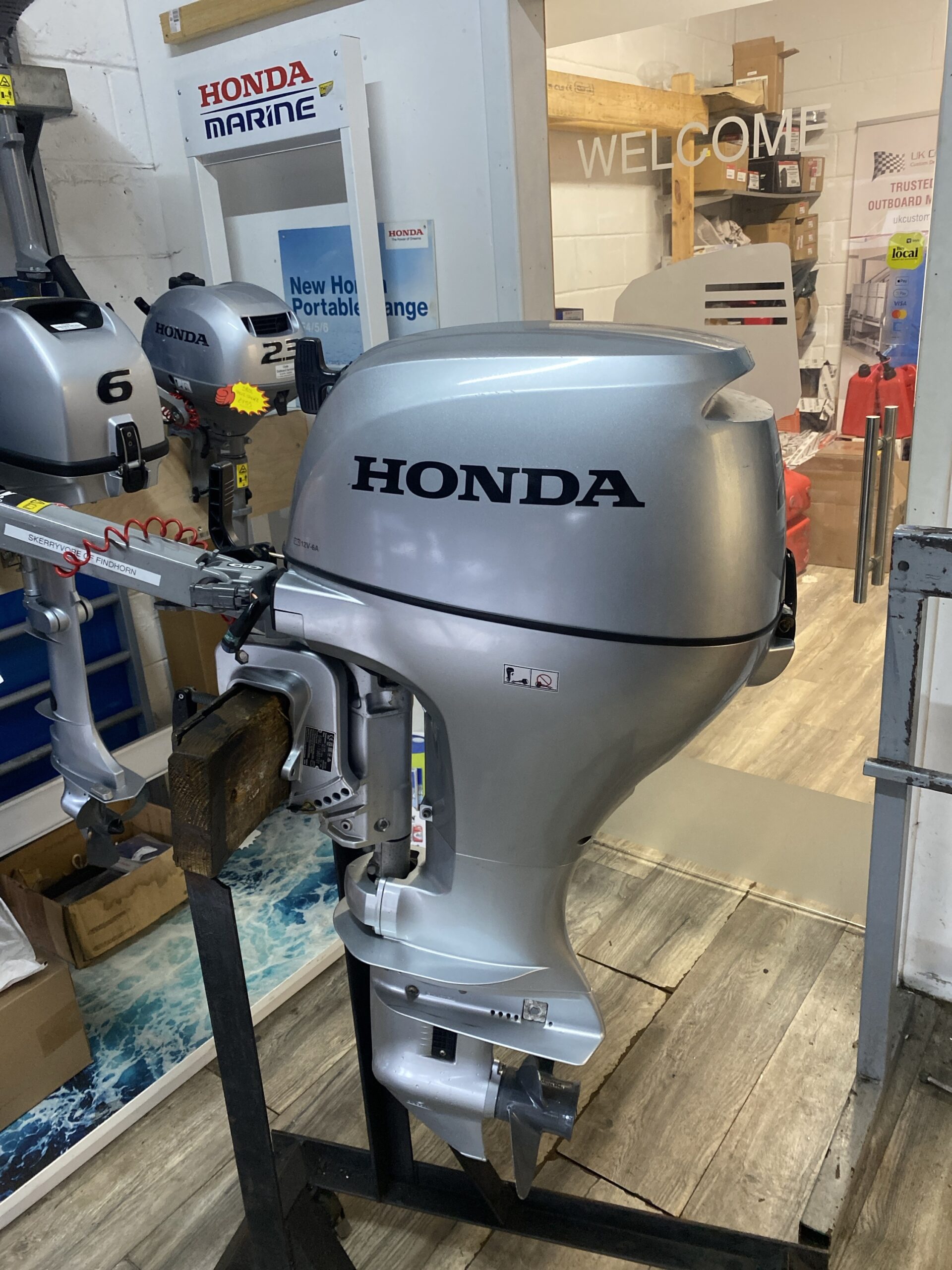 Used Honda BF20hp Short Shaft