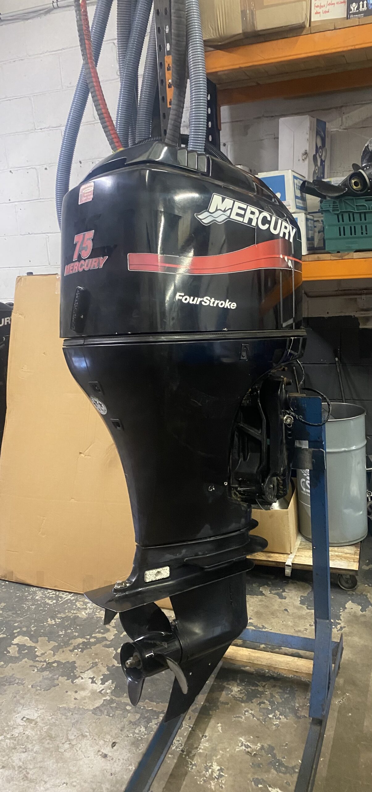 Used Mercury 75hp Long Shaft - Image 2