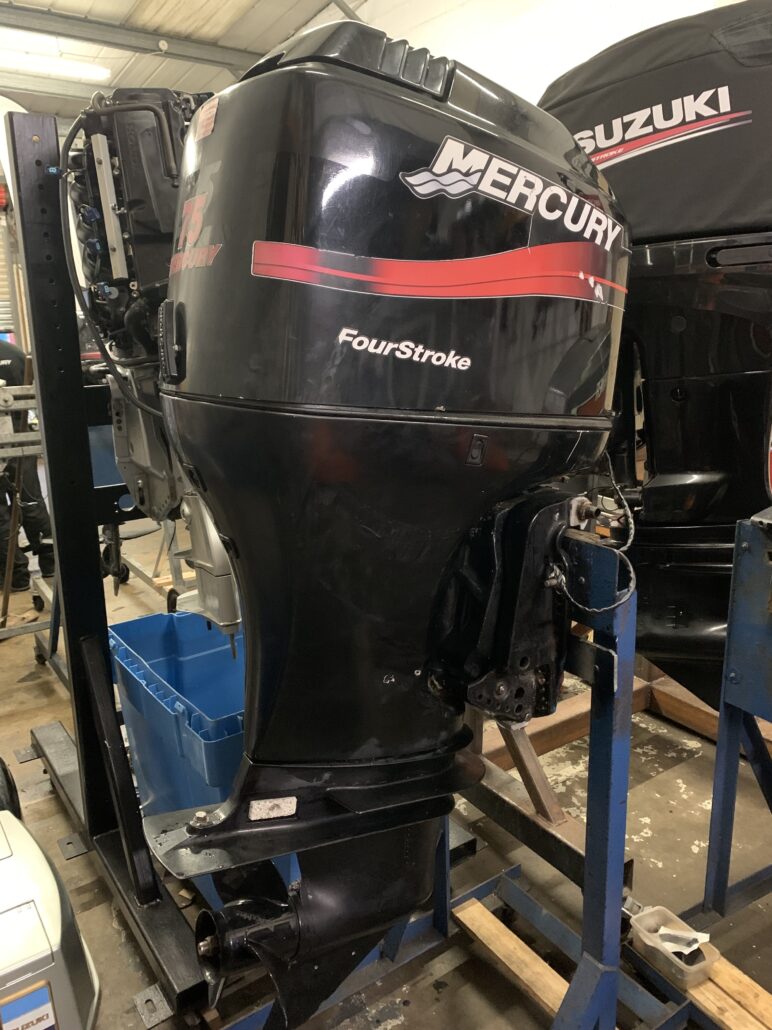Used Mercury 75hp Long Shaft