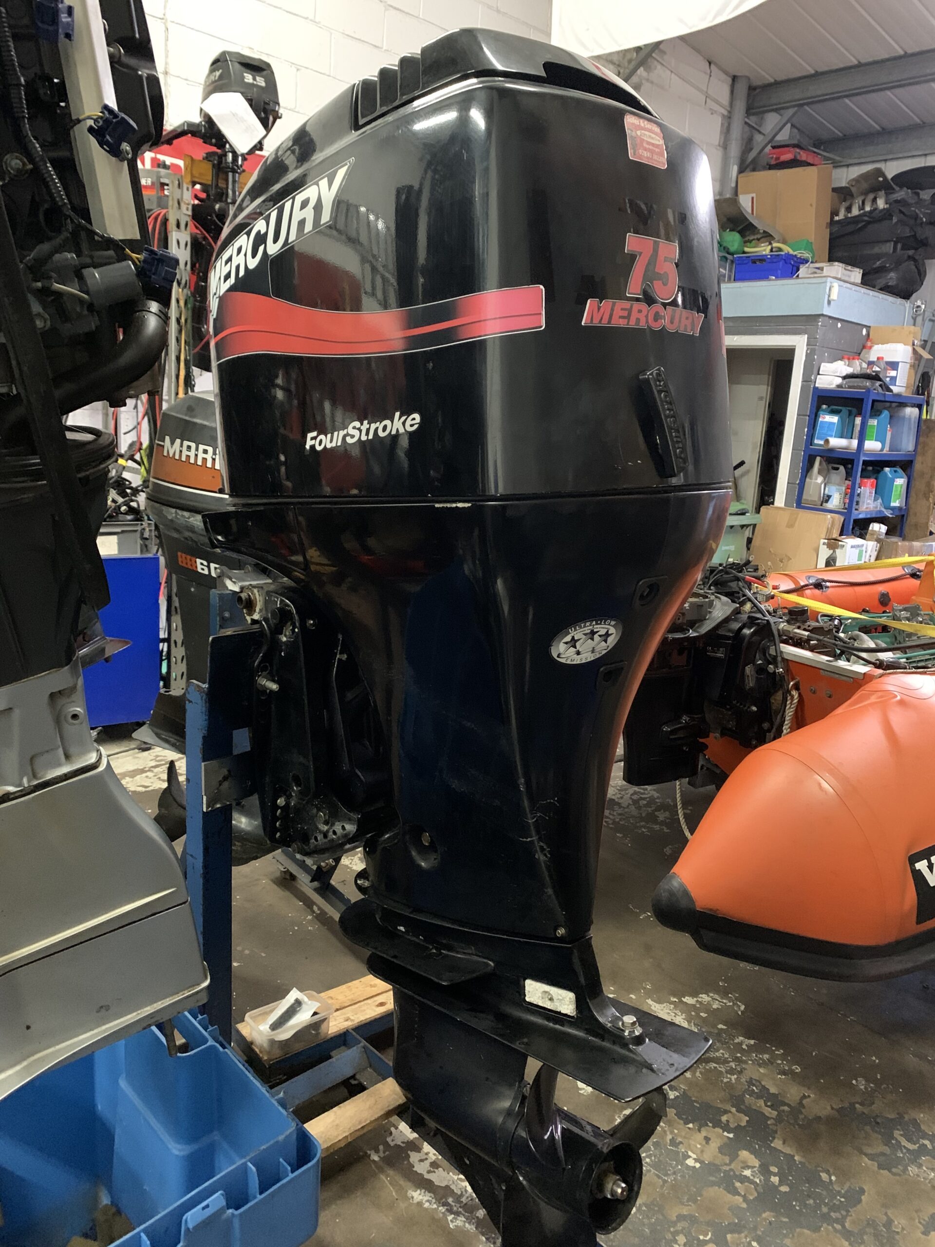 Used Mercury 75hp Long Shaft - Image 3