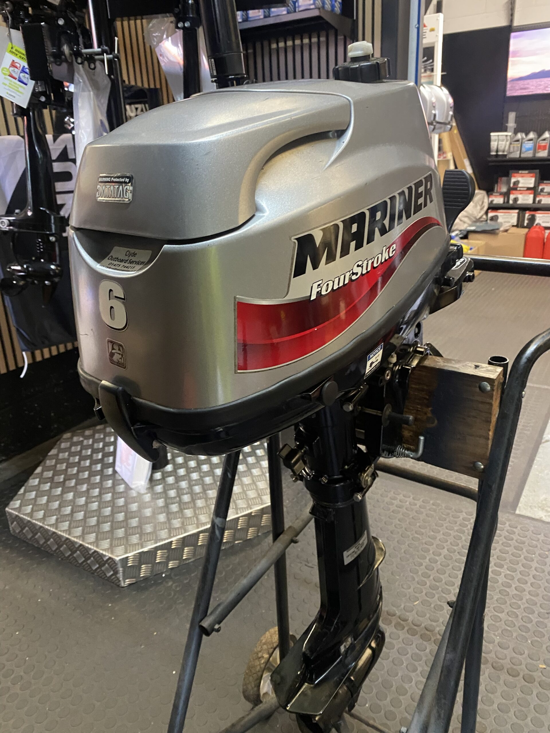 Used Mariner 6hp Short Shaft