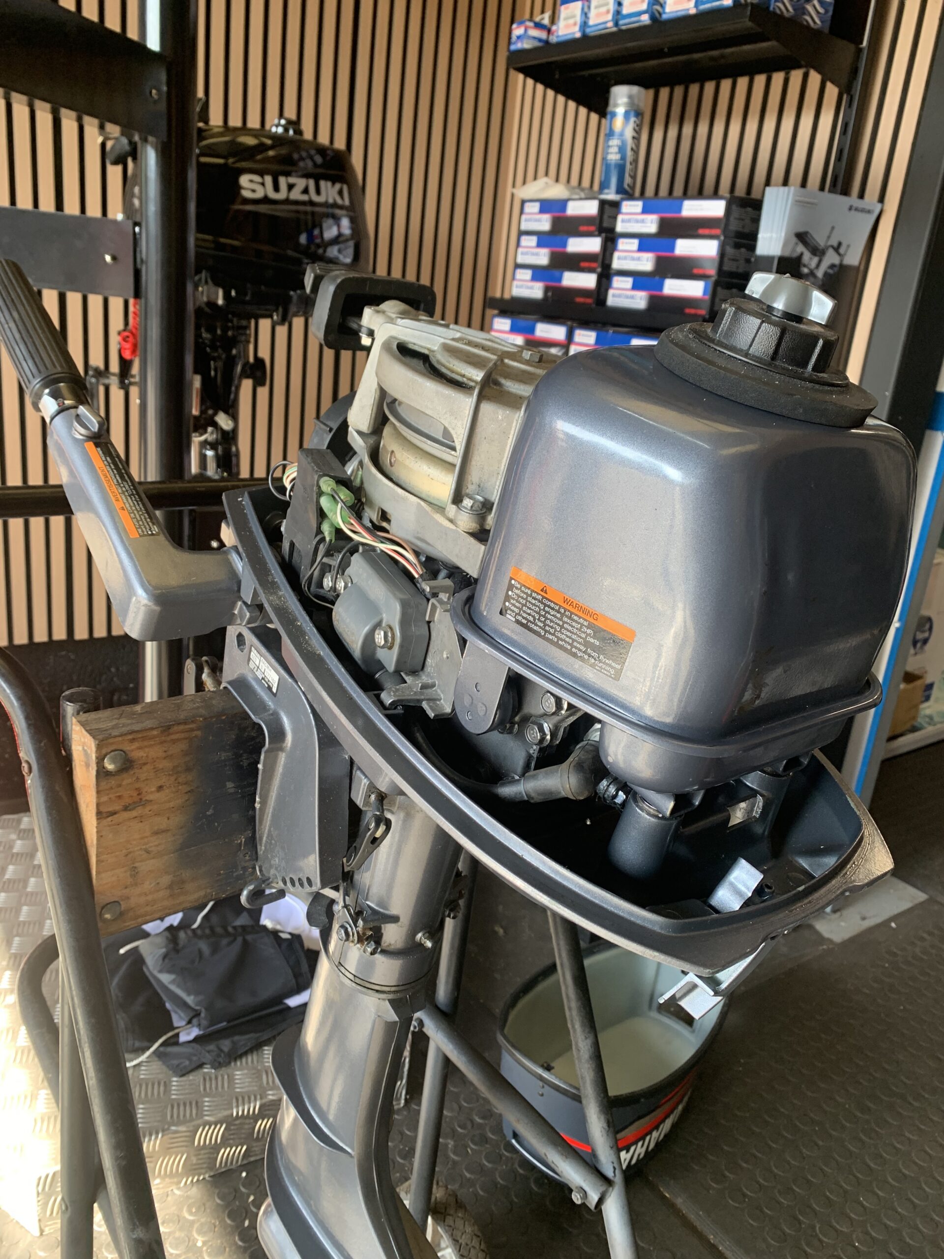 Used Yamaha 4hp Short Shaft - Image 2
