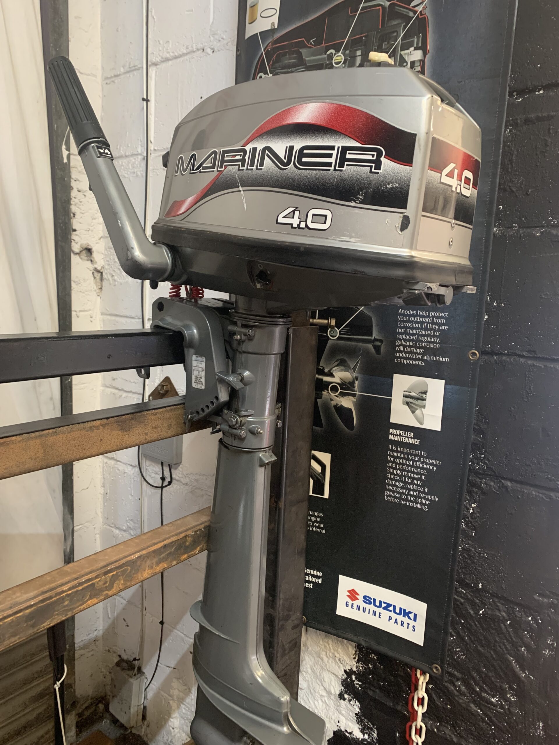 Used Mariner 4hp Long Shaft