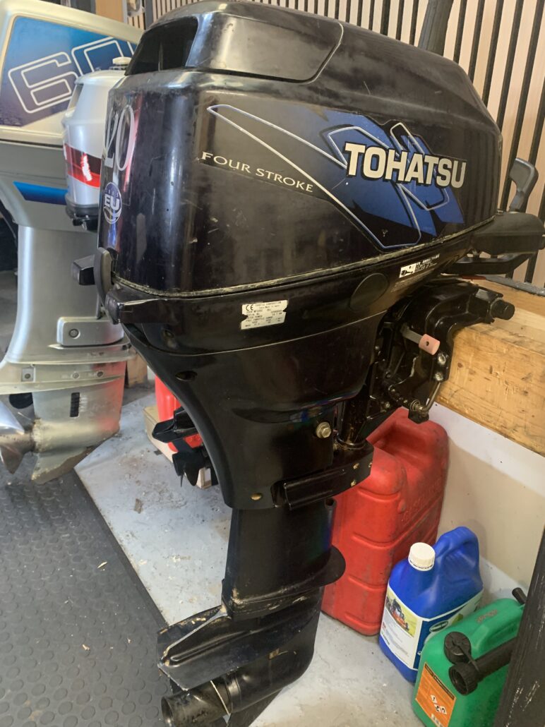 Used Tohatsu 20hp Long Shaft