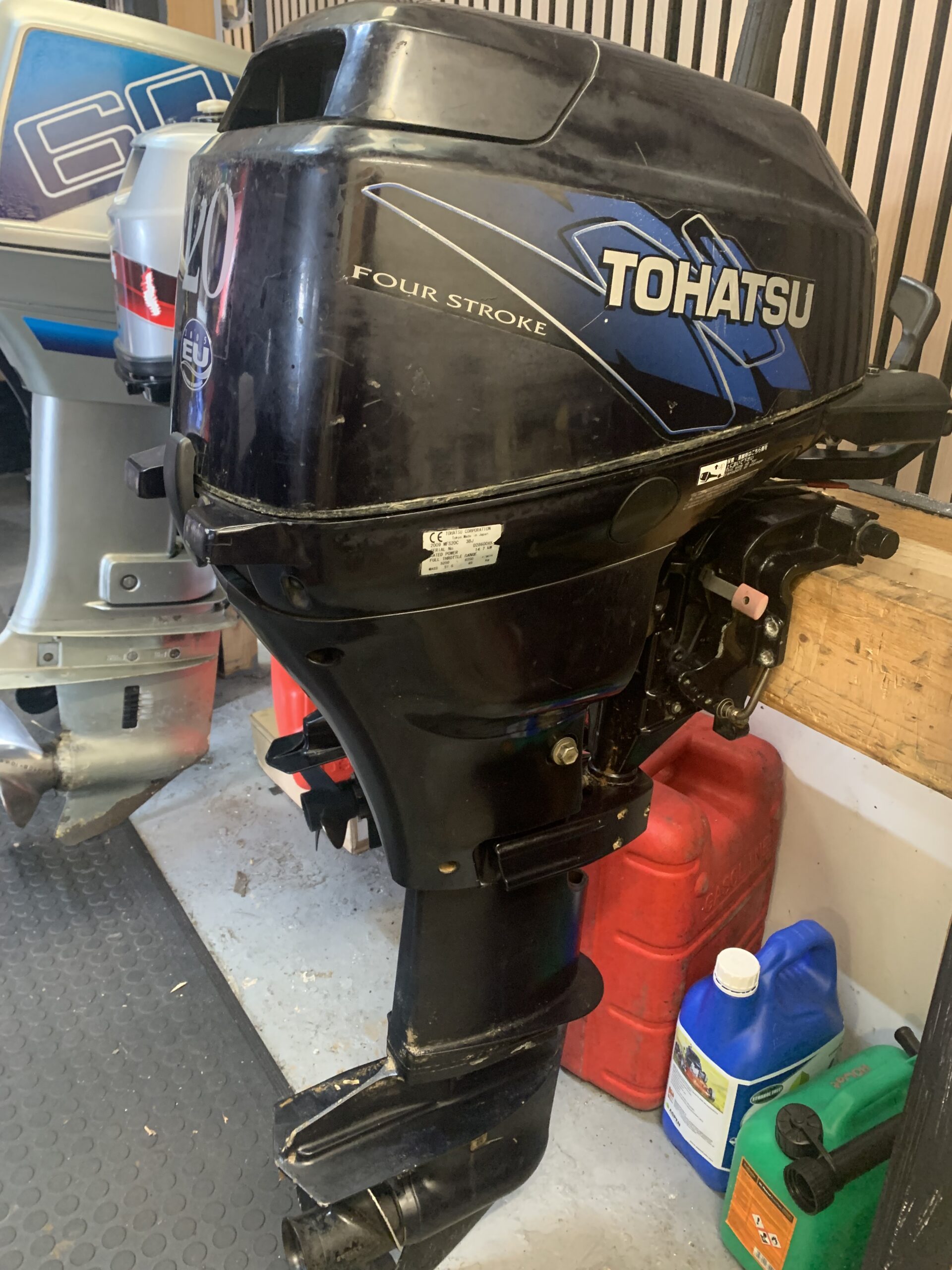 Used Tohatsu 20hp Long Shaft – COMING SOON