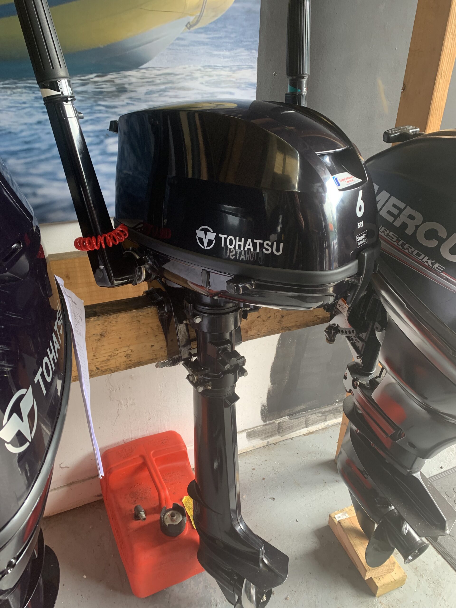 Used Tohatsu 6hp (SailPro) Long Shaft