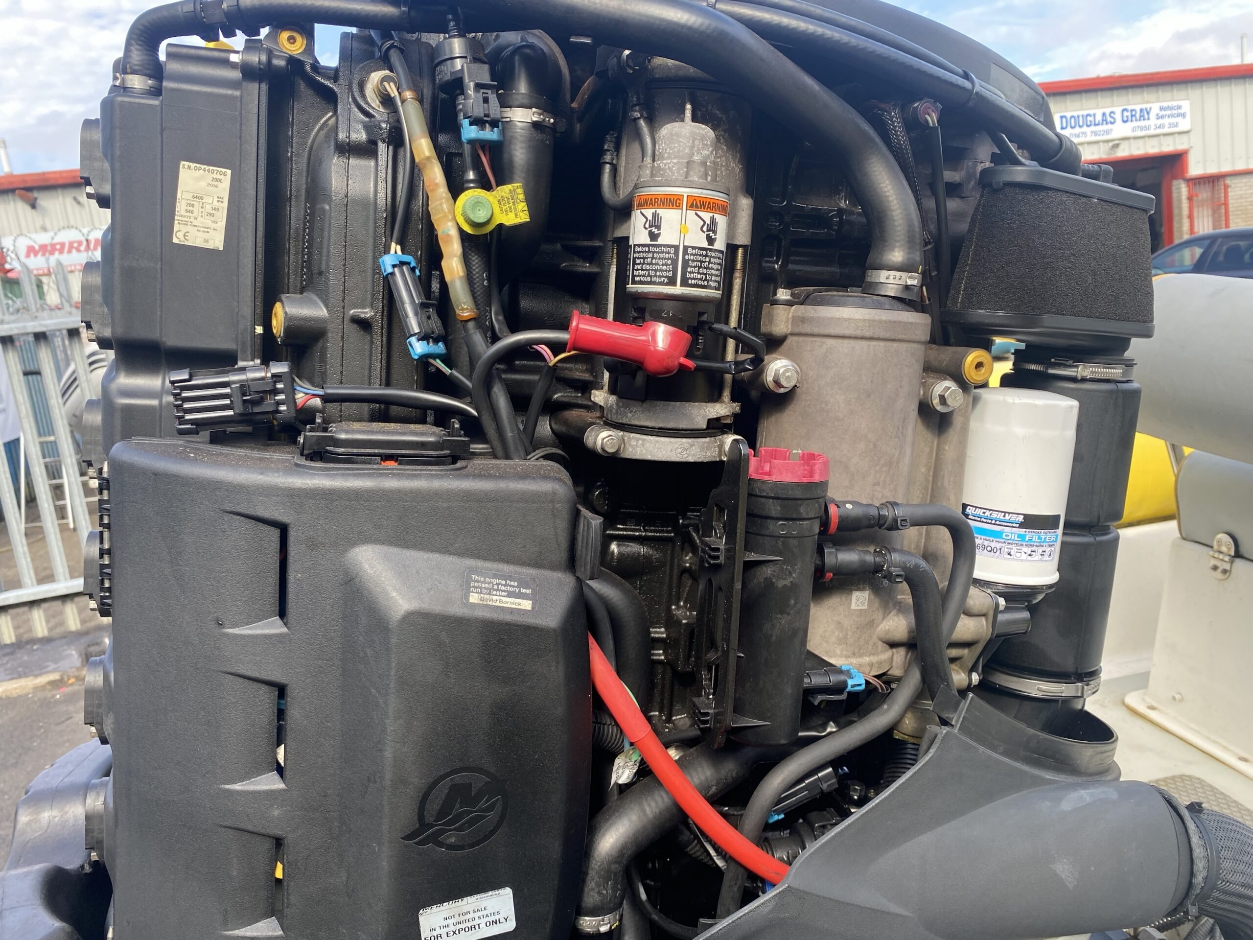Used Mercury Verado 200hp Long Shaft - Image 3